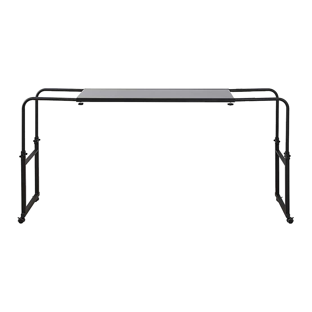 Desks: Overbed Table Work Laptop Desk with Wheels