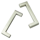 Door Hardware: Brushed Nickel Stainless Steel Kitchen Cabinet Square Drawer Pull Door Handles 15-Pack
