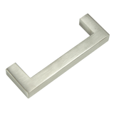Door Hardware: Brushed Nickel Stainless Steel Kitchen Cabinet Square Drawer Pull Door Handles 15-Pack