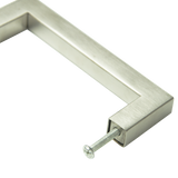 Door Hardware: Brushed Nickel Stainless Steel Kitchen Cabinet Square Drawer Pull Door Handles 15-Pack