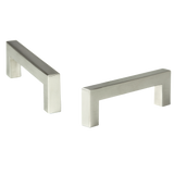 Door Hardware: Brushed Nickel Stainless Steel Kitchen Cabinet Square Drawer Pull Door Handles 15-Pack