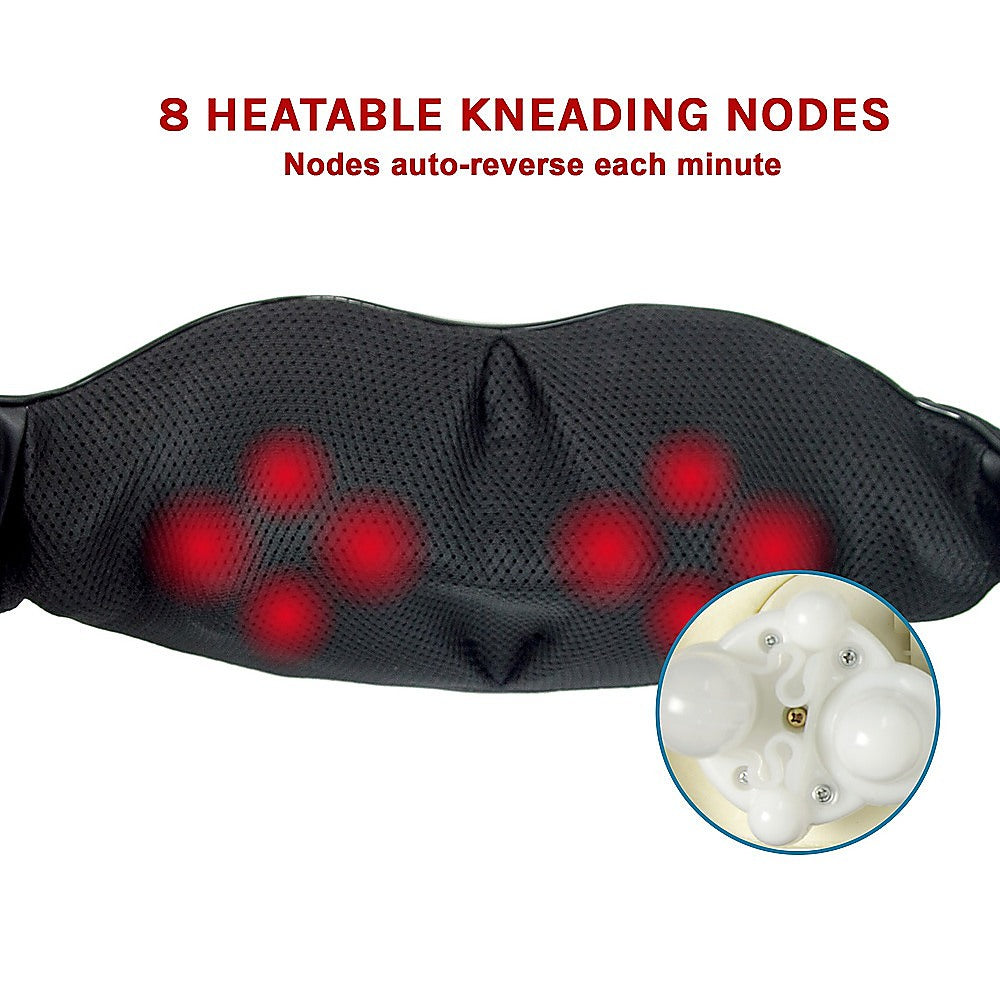 Massagers: Shiatsu Neck & Back Massager with Heat  Deep Kneading Massage Pillow for Shoulders