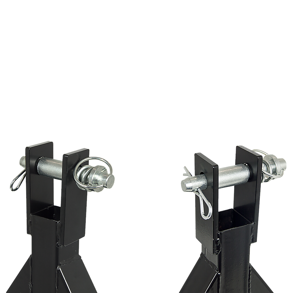 Caravan Accessories: Heavy Duty Steel 3 Point 2" Trailer Hitch Receiver Tow Drawbar For Cat 1 Tractor