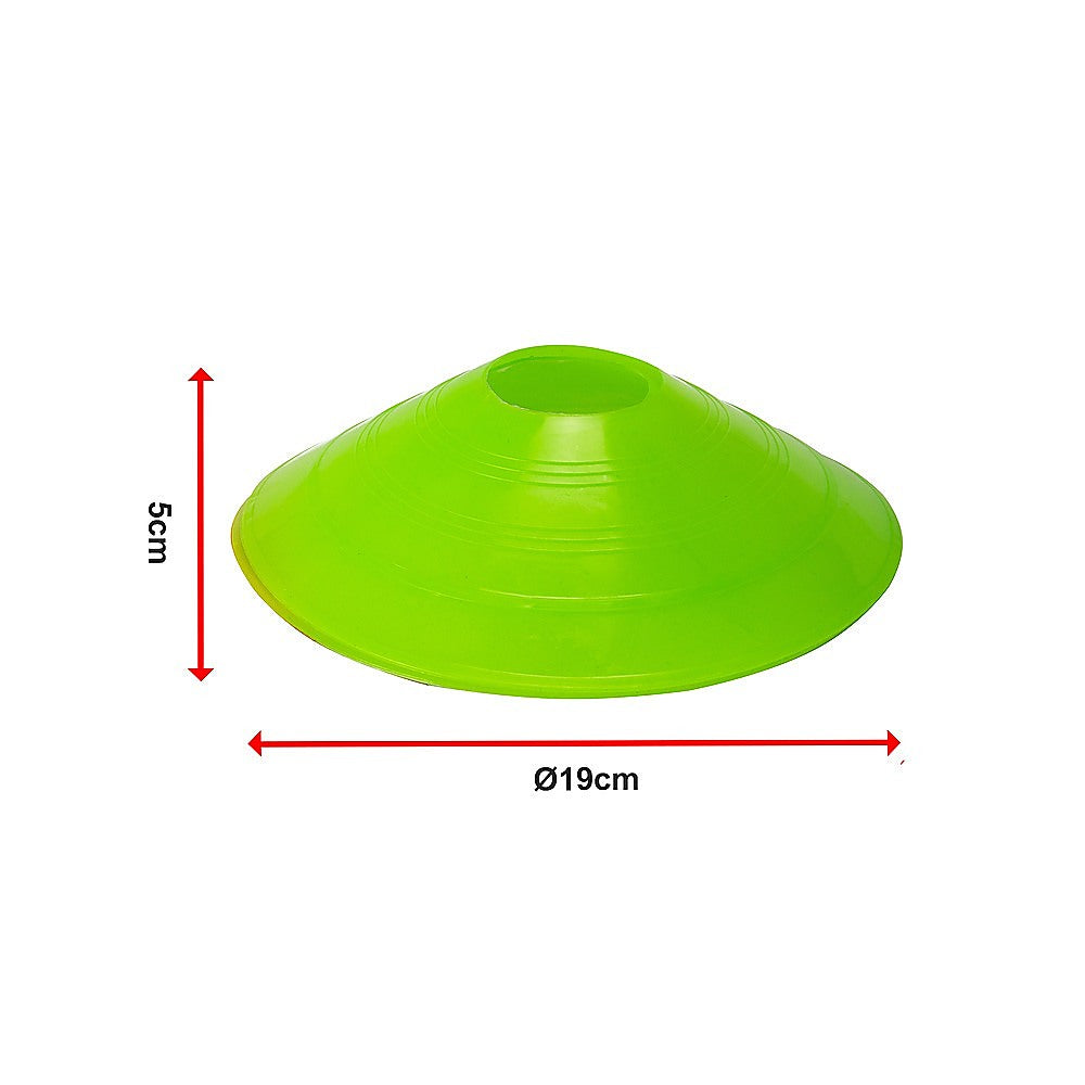 Soccer & Soccer Accessories: 60 Pack Sports Training Discs Markers Cones Soccer AFL Exercise Personal Fitness