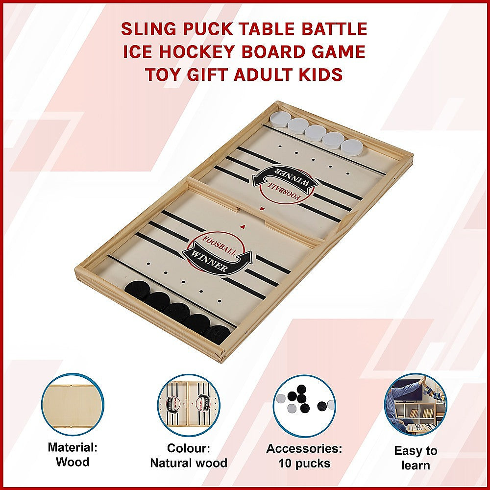 Activity Games: Sling Puck Table Battle Ice Hockey Board Game Toy Gift Adult Kids