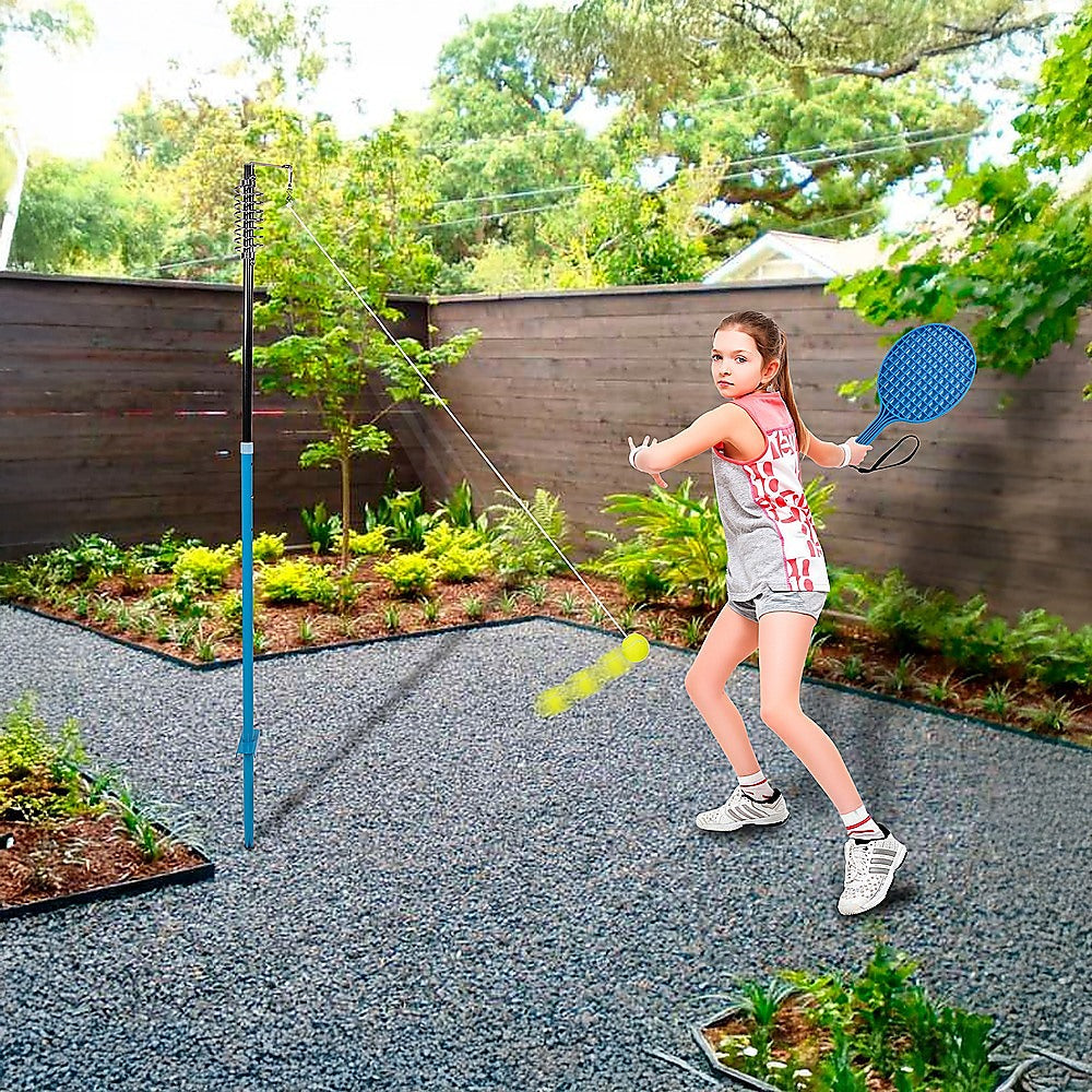 Activity Games: Swing Ball Tennis Tether Game Outdoor Garden Summer