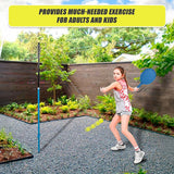 Activity Games: Swing Ball Tennis Tether Game Outdoor Garden Summer