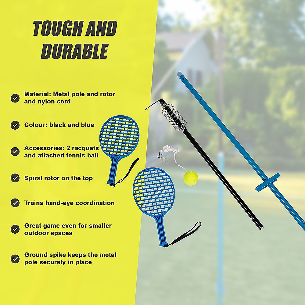 Activity Games: Swing Ball Tennis Tether Game Outdoor Garden Summer