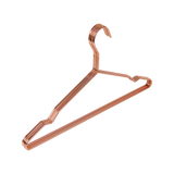 Adult 16.5" Rose Gold Shiny Metal Wire Coat Suit Top Clothes Hangers (30pc per set)