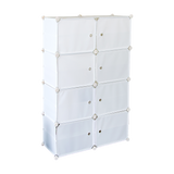 Sofas & Sofa Beds: White Cube DIY Shoe Cabinet Rack Storage Portable Stackable Organiser Stand