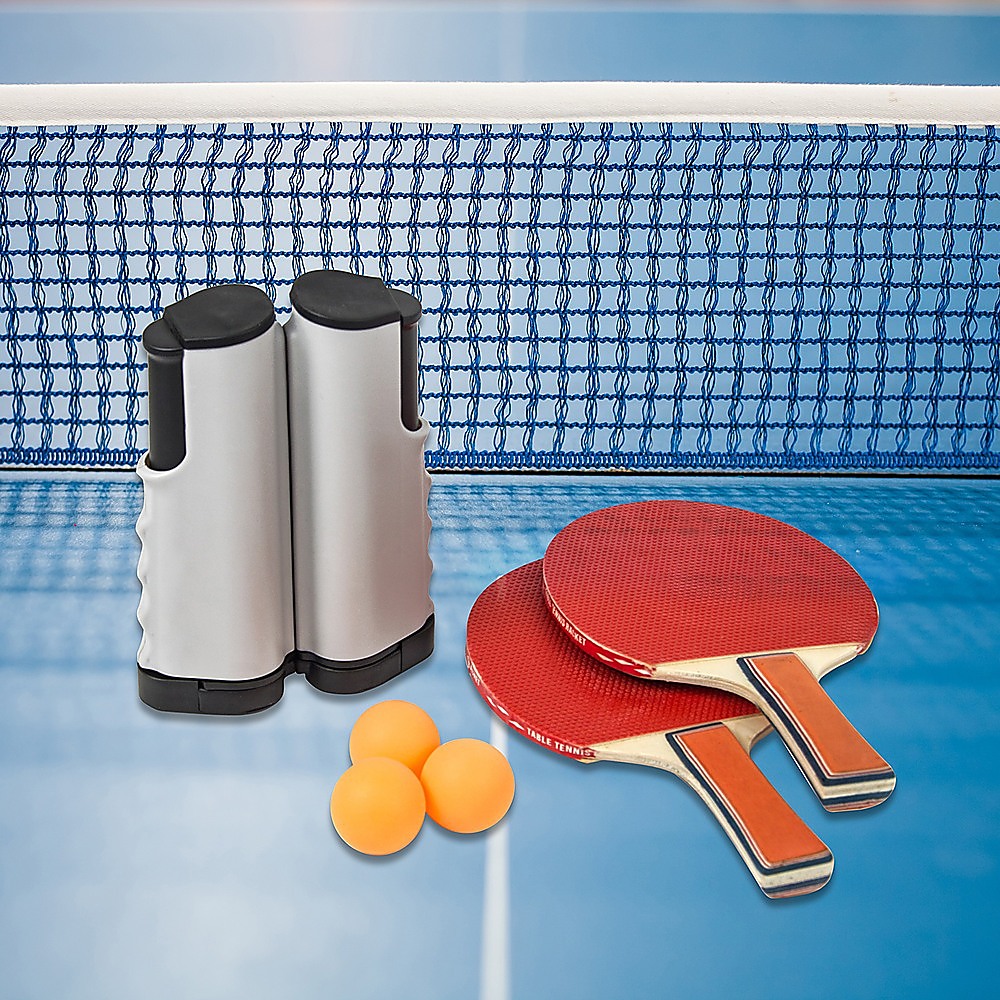 Activity Games: Table Tennis Game Indoor Portable Travel Ping Pong Ball Set Extendable
