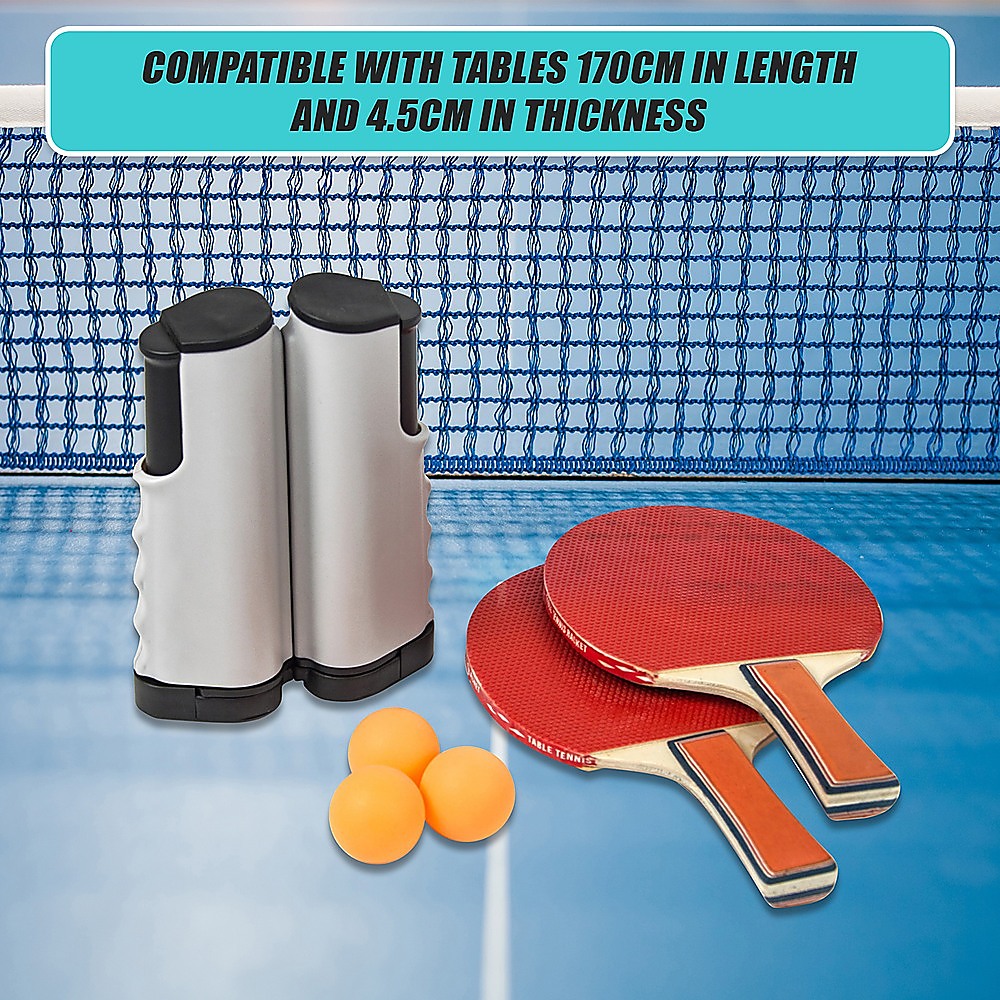 Activity Games: Table Tennis Game Indoor Portable Travel Ping Pong Ball Set Extendable