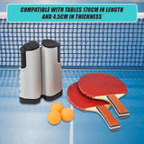 Activity Games: Table Tennis Game Indoor Portable Travel Ping Pong Ball Set Extendable