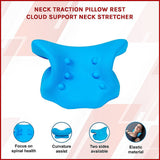 Pillows: Neck Traction Pillow Rest Cloud Support Neck Stretcher
