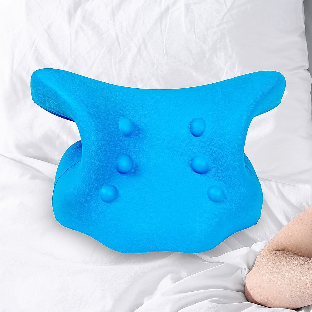 Pillows: Neck Traction Pillow Rest Cloud Support Neck Stretcher