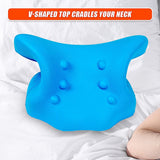 Pillows: Neck Traction Pillow Rest Cloud Support Neck Stretcher