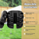Canopies & Gazebos: 4pcs Outdoor Canopy Tent Leg Weights Anchor Stand Heavy Duty Gazebo Discs Base