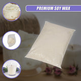 Arts & Crafts: Natural Soy Wax Candle Making Supplies Crafts [ 5kg ]