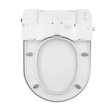Kitchen & Bathroom DIY: Non Electric Bidet Toilet Seat W/ Cover Bathroom Spray Water Wash