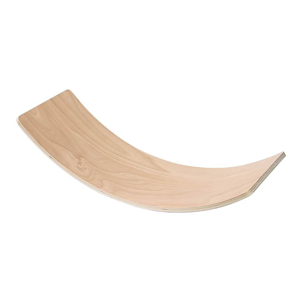 Yoga & Pilates: Balance Board Beam Seesaw Wooden Child Kids Adult Yoga