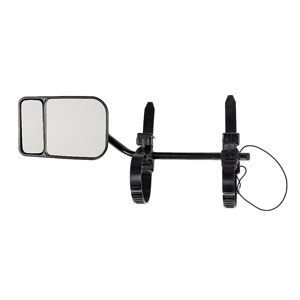 Masonry Tools: 2x Towing Mirrors Pair Clip on Multi Fit Clamp On Towing Caravan 4X4 Trailer