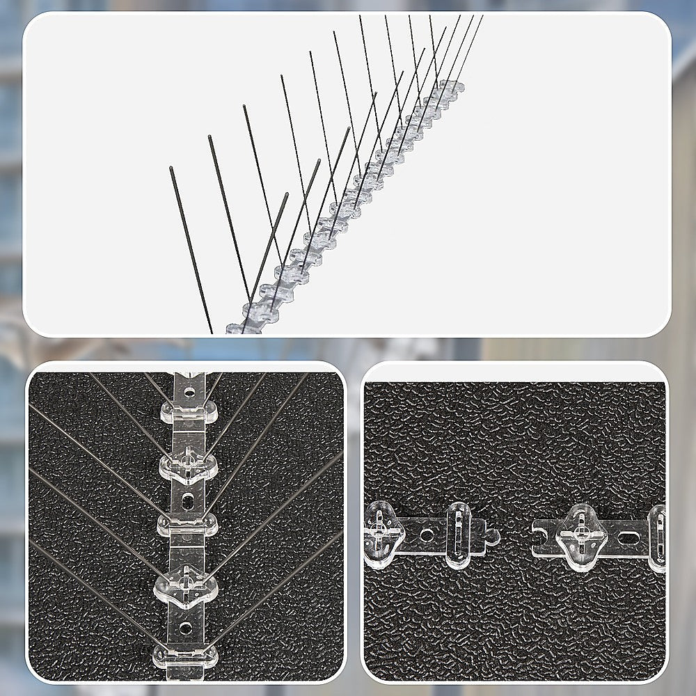 Gardening Accessories: 20x 50cm Bird Spike S304 wire Spikes Eaves Pigeon Gull Starling 10M