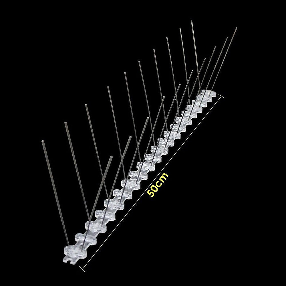 Gardening Accessories: 20x 50cm Bird Spike S304 wire Spikes Eaves Pigeon Gull Starling 10M