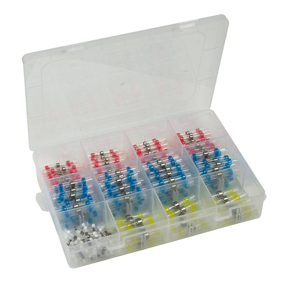 Masonry Tools: 250PCS Waterproof Solder Seal Sleeve Heat Shrink Butt Wire Connectors Terminals