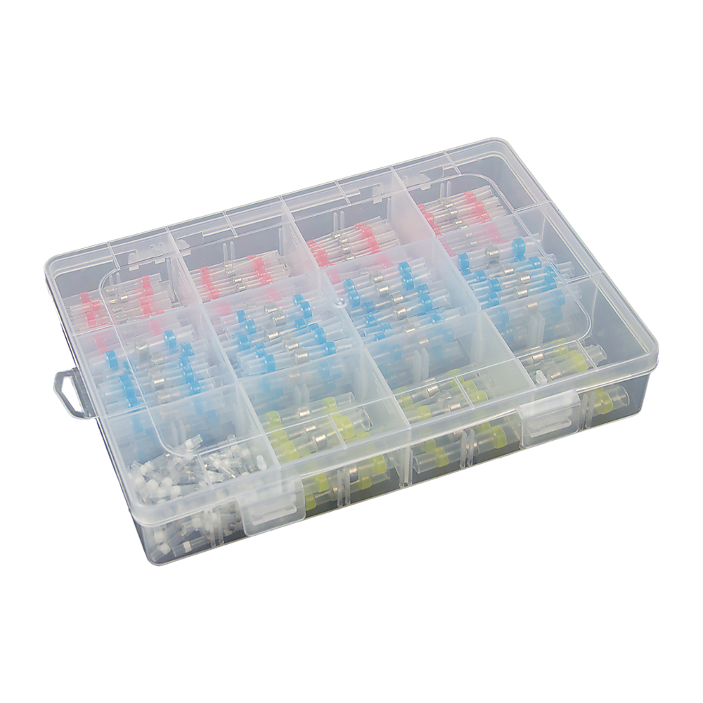 Masonry Tools: 250PCS Waterproof Solder Seal Sleeve Heat Shrink Butt Wire Connectors Terminals