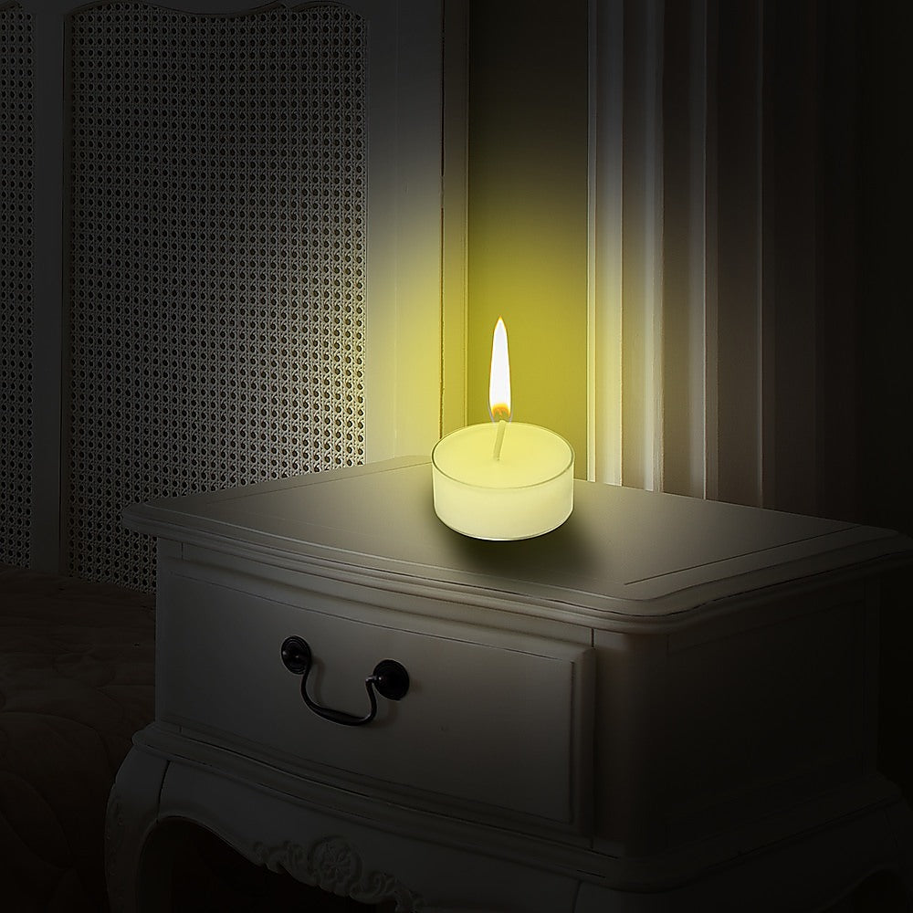Candles & Diffusers: Bulk Buy Unscented SOY WAX Tealights, Soy Wax Tealight Candles - (100pc per set)