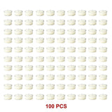 Candles & Diffusers: Bulk Buy Unscented SOY WAX Tealights, Soy Wax Tealight Candles - (100pc per set)