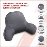 Pillows: Reading Pillow Back Rest Lumbar Support Arm Seat Cushion Lounger