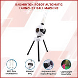 Activity Games: Badminton Robot Automatic Launcher Ball Machine