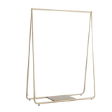 Retail: Gold Clothing Retail Shop Commercial Garment Display Rack