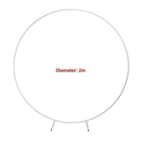 2M Wedding Hoop Round Circle Arch Backdrop Flower Display Stand Frame Background