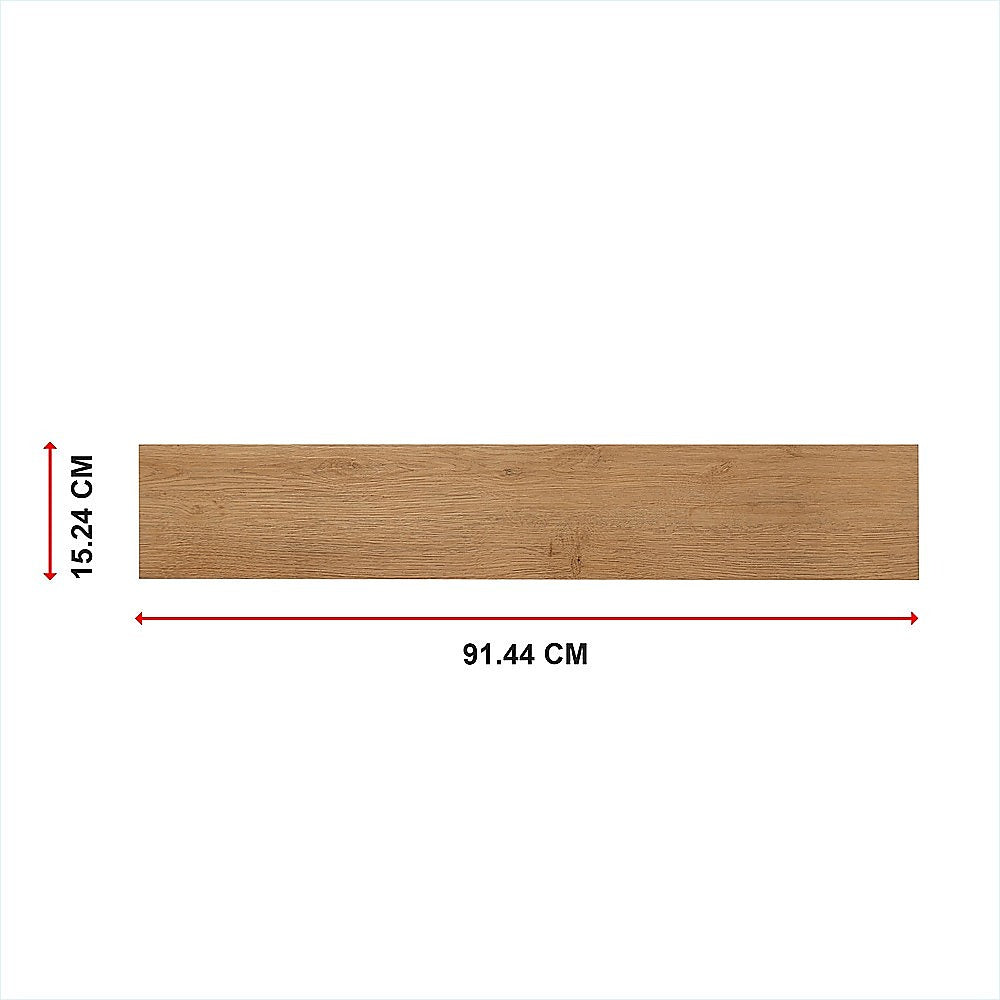 Vinyl Floor Tiles Self Adhesive Flooring Oak Look Wood Grain 16 Pack 2.3SQM