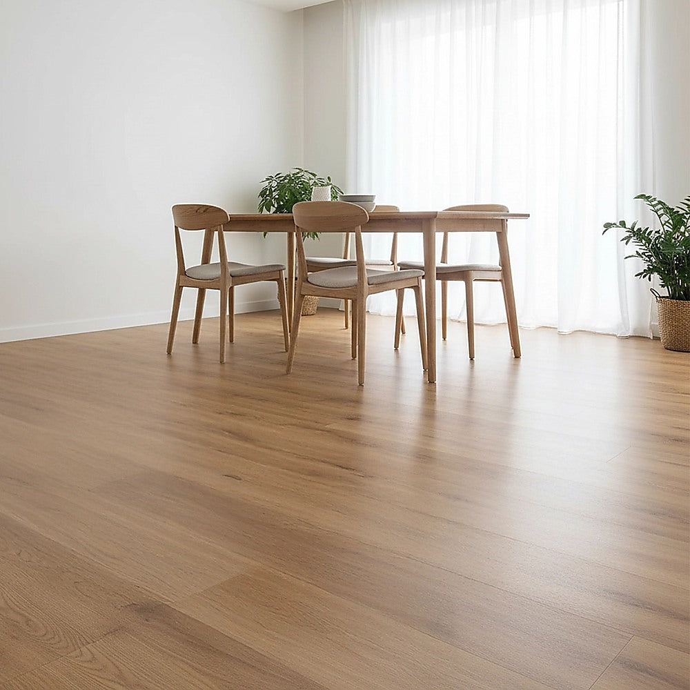 Vinyl Floor Tiles Self Adhesive Flooring Oak Look Wood Grain 16 Pack 2.3SQM