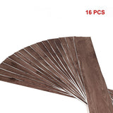 Flooring: Vinyl Floor Tiles Self Adhesive Flooring Black Walnut Wood Grain 16 Pack 2.3SQM