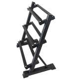 Gym Equipment & Accessories: Dumbbell Rack Storage Stand Hex Weight Heavy Duty 3 Tier Wide Home Gym Fitness
