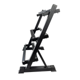 Gym Equipment & Accessories: Dumbbell Rack Storage Stand Hex Weight Heavy Duty 3 Tier Wide Home Gym Fitness