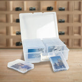 Arts & Crafts: Jumbo Photo Storage Box 1600 4x6 Picture Album Organizer Container Craft Case