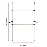 Coat Racks: Heavy Duty Adjust Clothes Rail Storage Garment Shelf Hanging Display Stand Rack