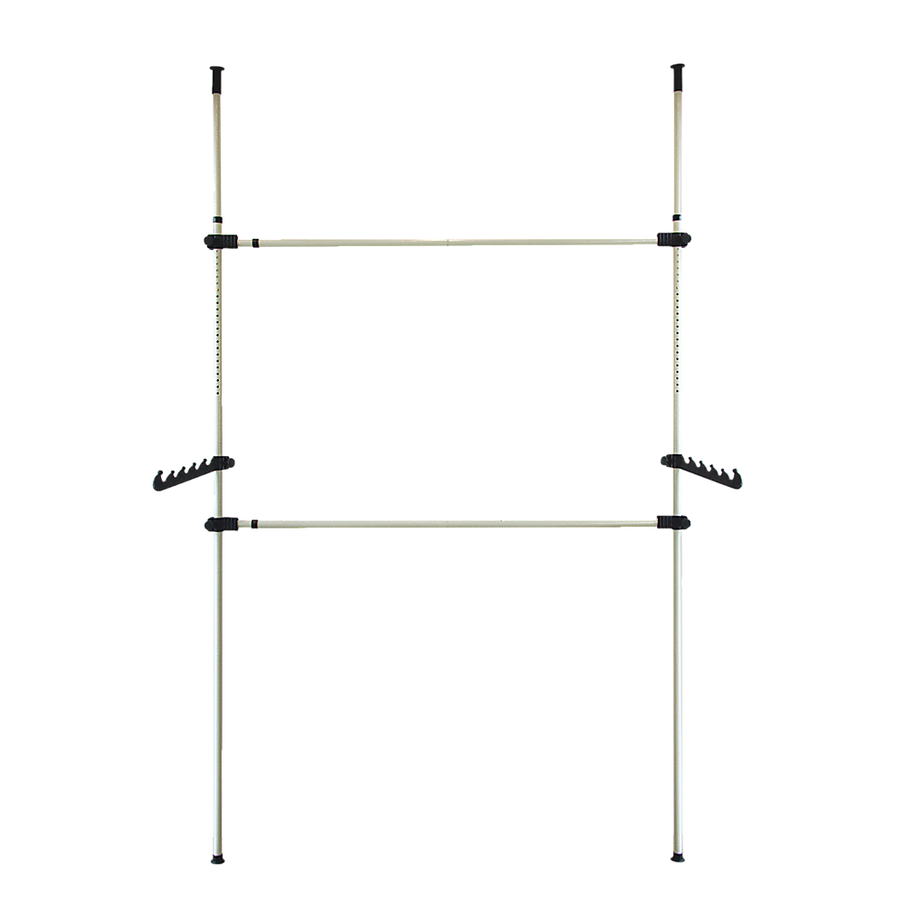 Coat Racks: Heavy Duty Adjust Clothes Rail Storage Garment Shelf Hanging Display Stand Rack