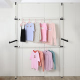 Coat Racks: Heavy Duty Adjust Clothes Rail Storage Garment Shelf Hanging Display Stand Rack
