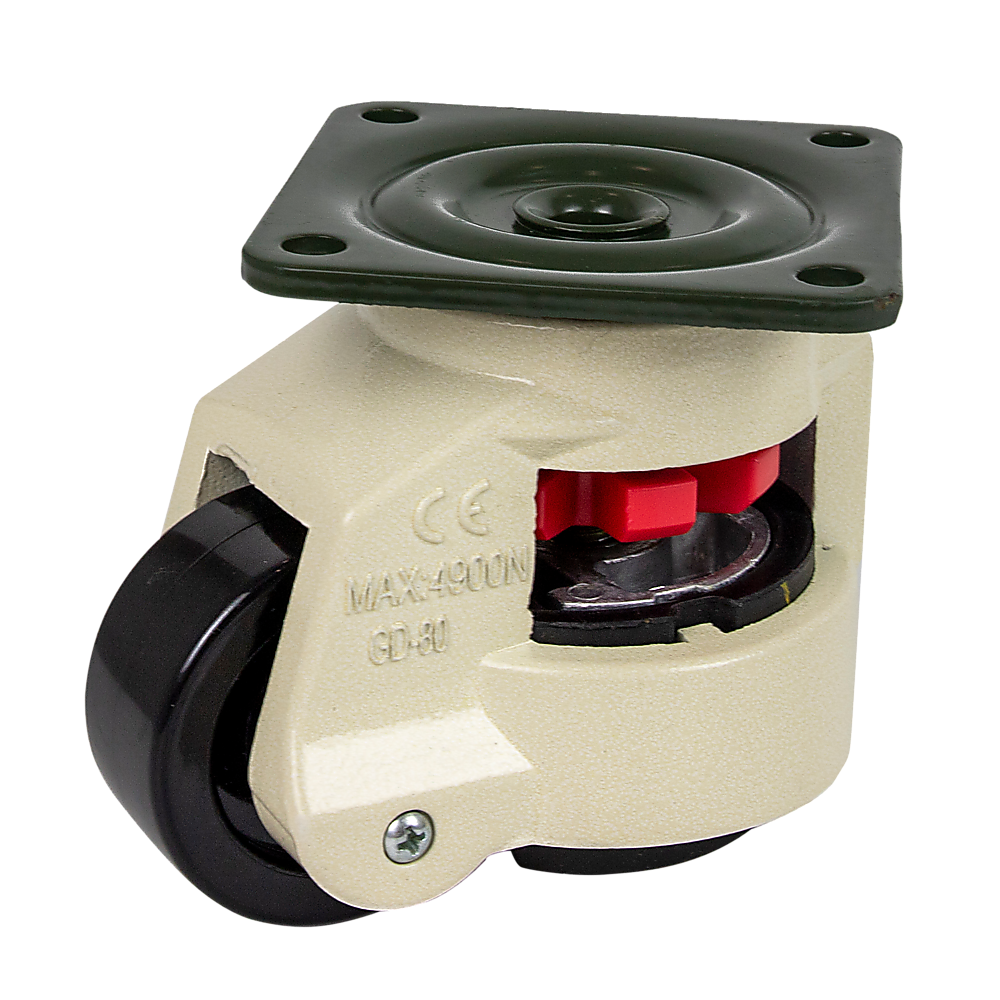 Work Benches: Leveling Casters Swivel Workbench Adjustable Wheel 1000KG Retractable 4PCS