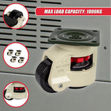 Work Benches: Leveling Casters Swivel Workbench Adjustable Wheel 1000KG Retractable 4PCS