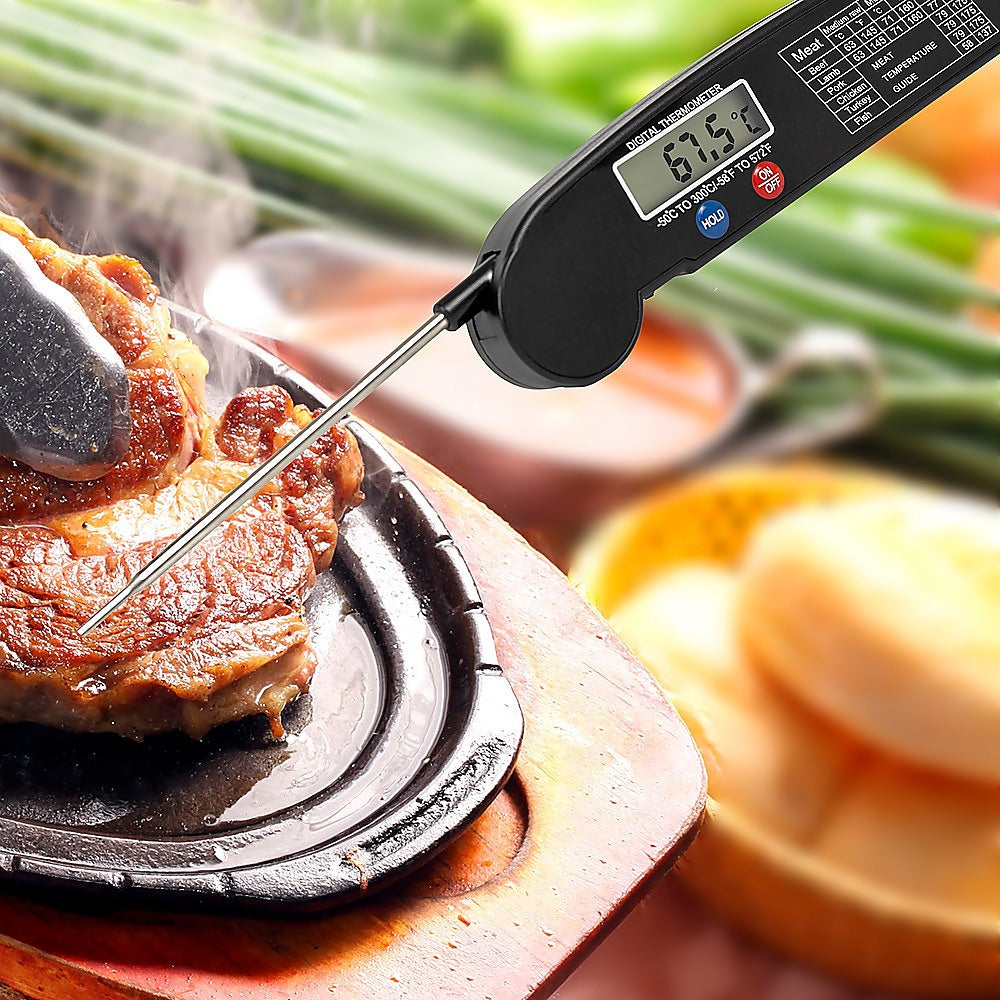 Kitchen Utensils: Digital Food Thermometer BBQ Tool Cooking Meat Kitchen Temperature Magnet