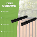 12pc Bird Spikes Human Cat Possum Mouse Pest Control Spiked Fence Wall Deterrent