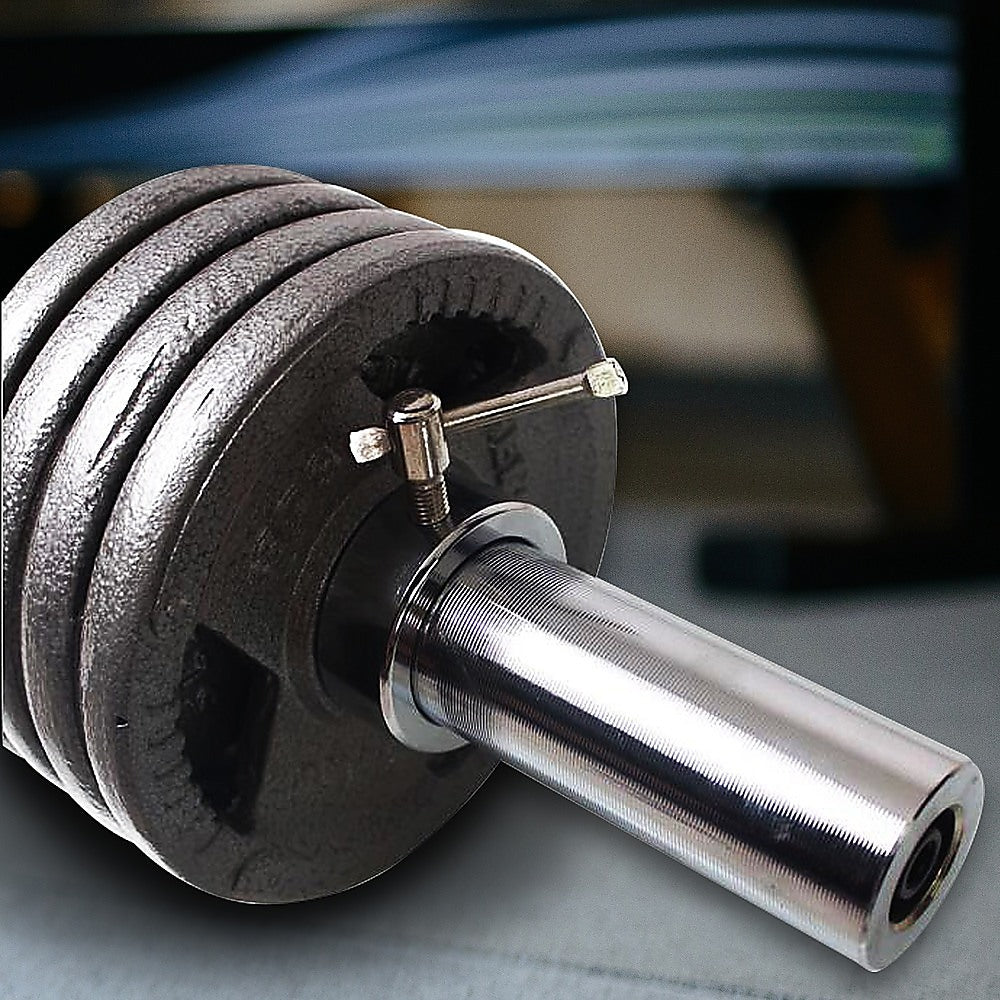 Gym Equipment & Accessories: Barbell Collars 2" Olympic Stainless Steel Locks Clips Clamp