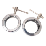 Gym Equipment & Accessories: Barbell Collars 2" Olympic Stainless Steel Locks Clips Clamp